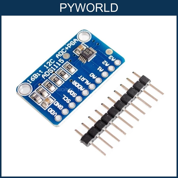 Mạch Chuyển Đổi ADC ADS1115 | Độ Phân Giải 16-bit | Giao Tiếp I2C | Đo Chính Xác Cao