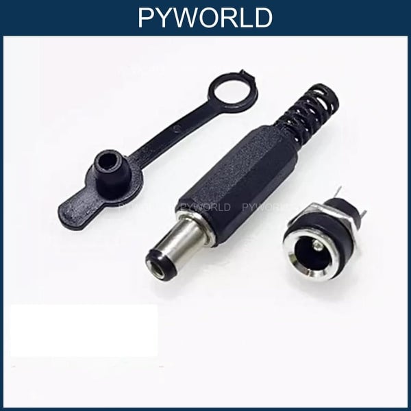 COMBO 5 Đầu cắm nguồn, jack cắm nguồn DC 5.5