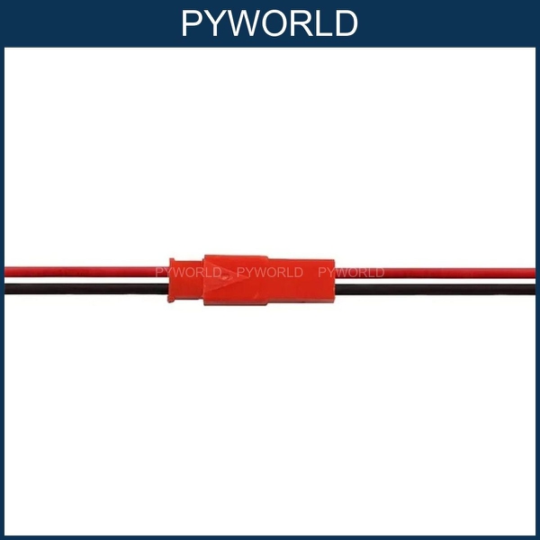 COMBO 10 Dây nối JST 2 Pin RCY 20AWG Silicone – Bộ 10 cặp Đực (10cm) + Cái (10cm)