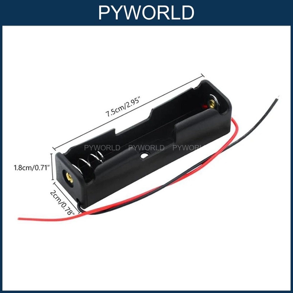 Khay pin 18650 – Nhiều loại 1S / 2S / 3S / 4S – Có dây / không dây / loại hàn PCB