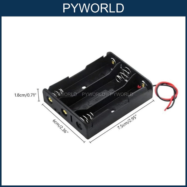 Khay pin 18650 – Nhiều loại 1S / 2S / 3S / 4S – Có dây / không dây / loại hàn PCB