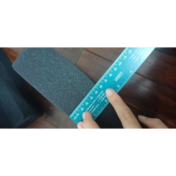 Xốp chống sốc 33x25x5.5 cm, Xốp cắt sẵn ô li, Xốp đen chèn thiết bị