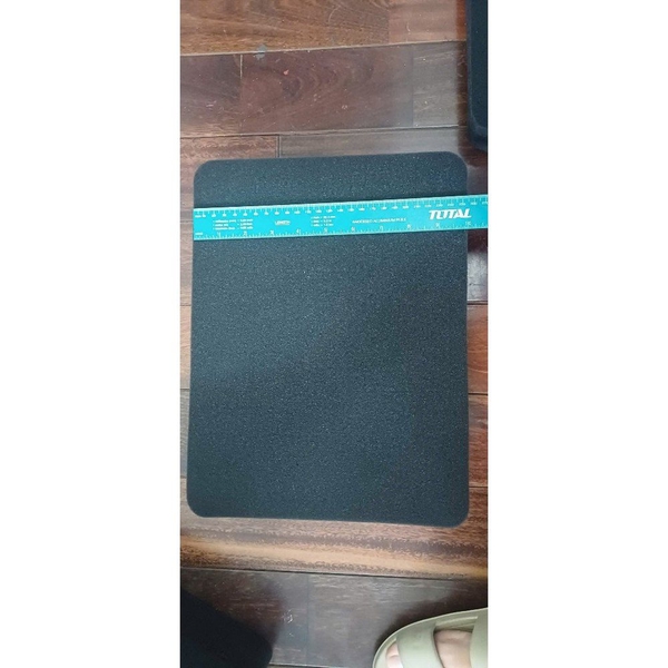Xốp chống sốc 33x25x5.5 cm, Xốp cắt sẵn ô li, Xốp đen chèn thiết bị
