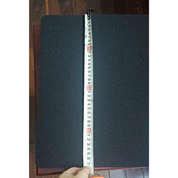 Xốp chống sốc 37x30x4 cm, Xốp cắt sẵn ô li, Xốp đen chèn thiết bị