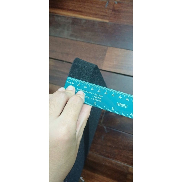 Xốp chống sốc 42x28x3 cm, Xốp cắt sẵn ô li, Xốp đen chèn thiết bị
