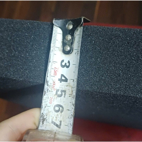 Xốp chống sốc 50x35x4.5 cm, Xốp cắt sẵn ô li, Xốp đen chèn thiết bị