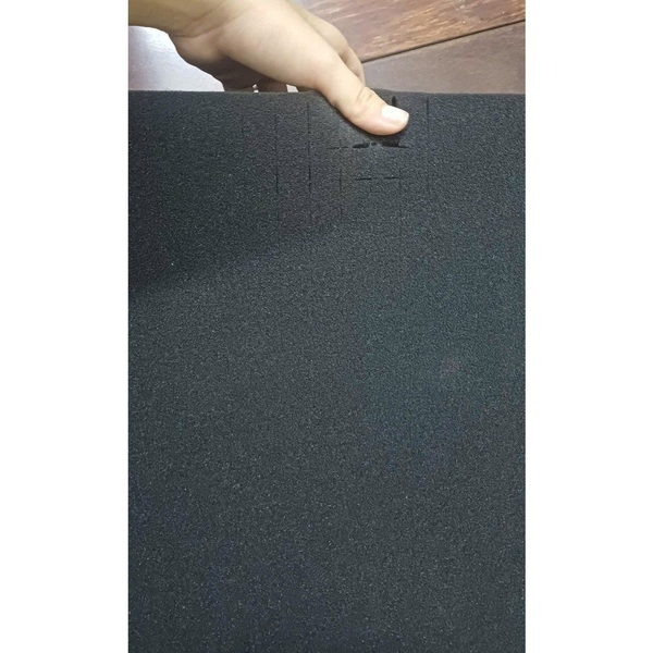 Xốp chống sốc 79x65x9 cm, Xốp cắt sẵn ô li, Xốp đen chèn thiết bị
