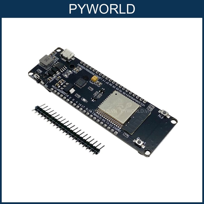 Mô-đun ESP32 Tích Hợp Pin 18650 & Mạch Quản Lý Pin