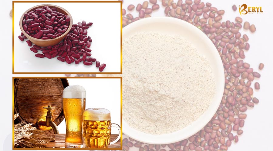 Tắm trắng bằng bột đậu đỏ và bia Tắm trắng bằng bột đậu đỏ và bia