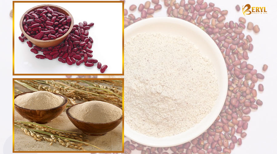 Tắm trắng bằng bột đậu đỏ và cám gạo Tắm trắng bằng bột đậu đỏ và cám gạo