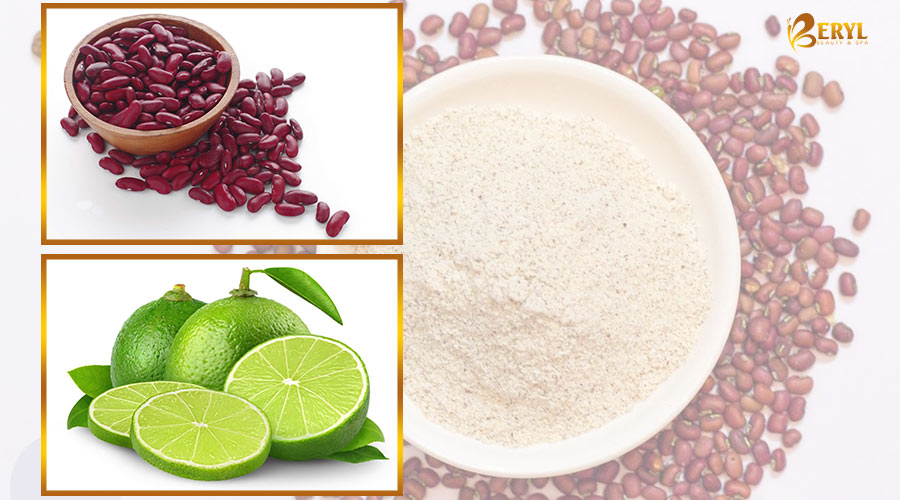 Tắm trắng bằng bột đậu đỏ và chanh Tắm trắng bằng bột đậu đỏ và chanh