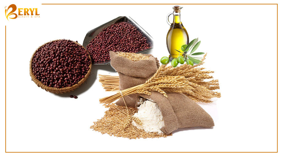 Mặt nạ trắng da tự nhiên không bắt nắng là bột đậu đỏ Mặt nạ trắng da tự nhiên không bắt nắng là bột đậu đỏ