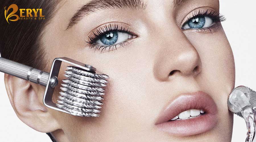 Lăn kim trị thâm mụn hiệu quả Lăn kim trị thâm mụn hiệu quả