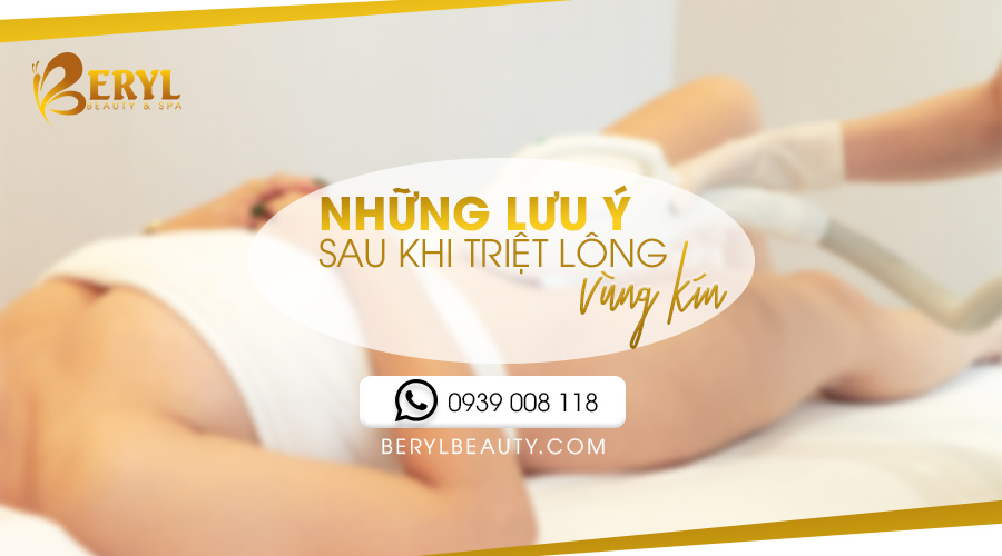 Những lưu ý sau khi triệt lông vùng kín Những lưu ý sau khi triệt lông vùng kín
