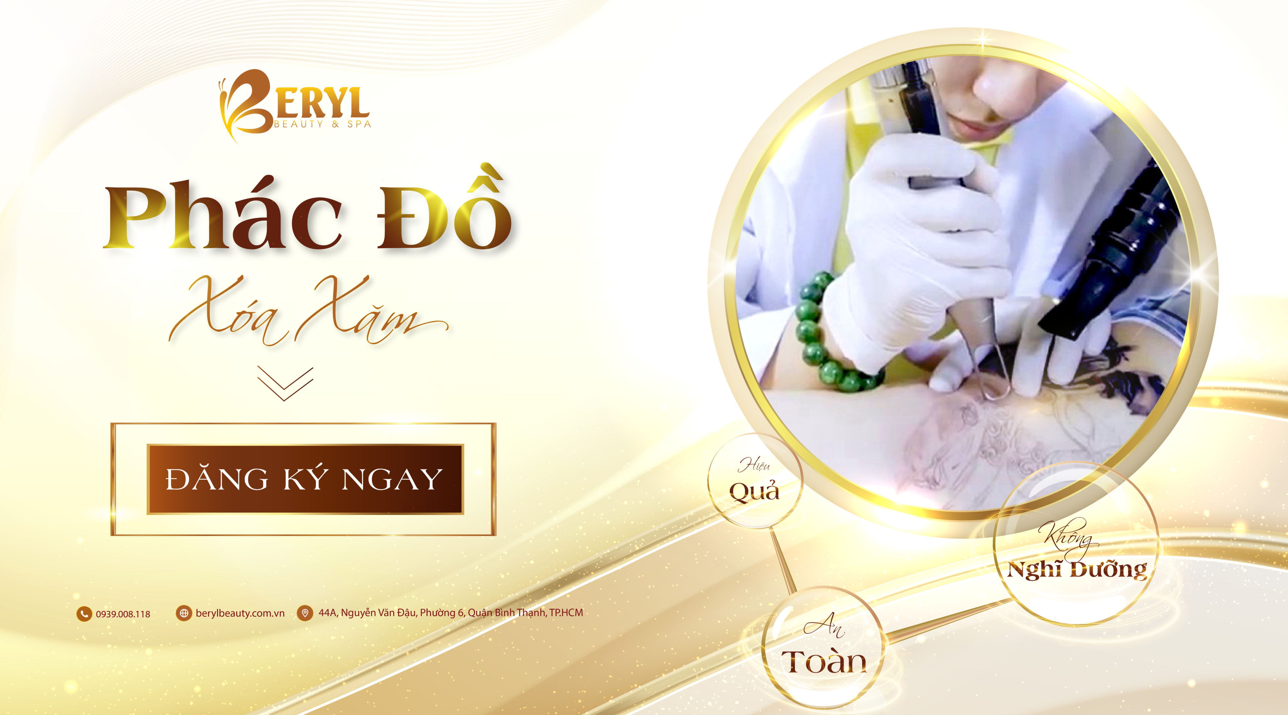 Phát đồ trị liệu phù hợp cho mỗi hình xăm khác nhau. Phát đồ trị liệu phù hợp cho mỗi hình xăm khác nhau.