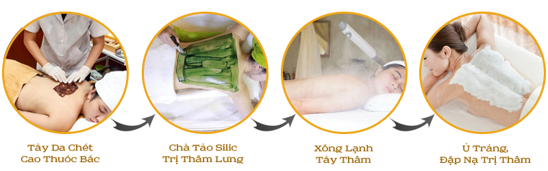 Quy trình điều trị thâm mụn lưng bằng công nghệ Tảo Silic tại Beryl Beauty & Spa Quy trình điều trị thâm mụn lưng bằng công nghệ Tảo Silic tại Beryl Beauty & Spa