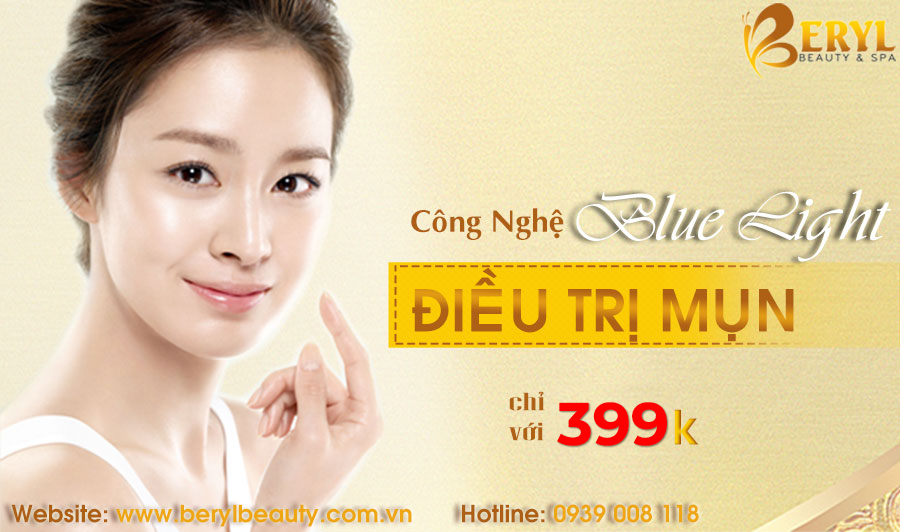 Điều trị mụn bằng Công Nghệ Blue Light tại Beryl Beauty Điều trị mụn bằng Công Nghệ Blue Light tại Beryl Beauty