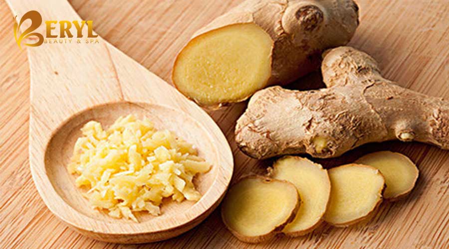 Trong gừng có chứa thành phần trị sẹo thâm ở chân rất tốt Trong gừng có chứa thành phần trị sẹo thâm ở chân rất tốt