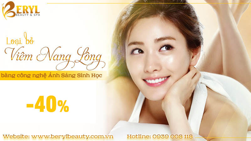 Cách chữa viêm nang lông bằng công nghệ ánh sáng sinh học Cách chữa viêm nang lông bằng công nghệ ánh sáng sinh học