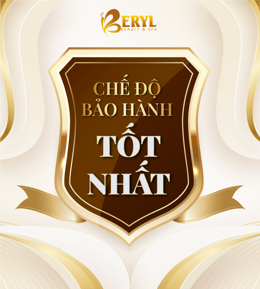 Chế độ bảo hành tại Beryl Beauty tốt Chế độ bảo hành tại Beryl Beauty tốt