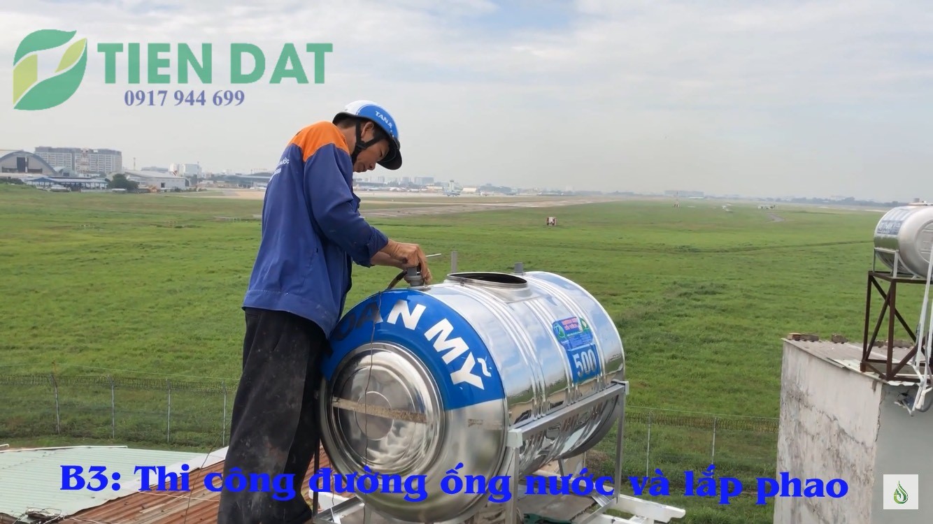 Thi công đường ống, lắp phao cơ Thi công đường ống, lắp phao cơ