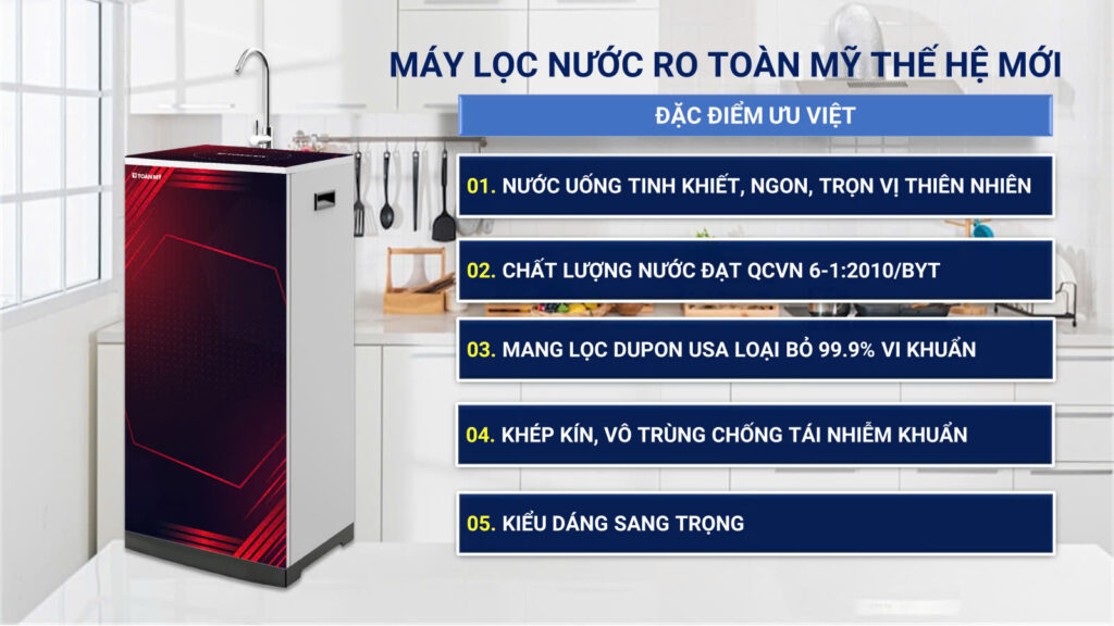 Máy lọc nước RO Thế hệ mới TMK-7110-DK Máy lọc nước RO Thế hệ mới TMK-7110-DK