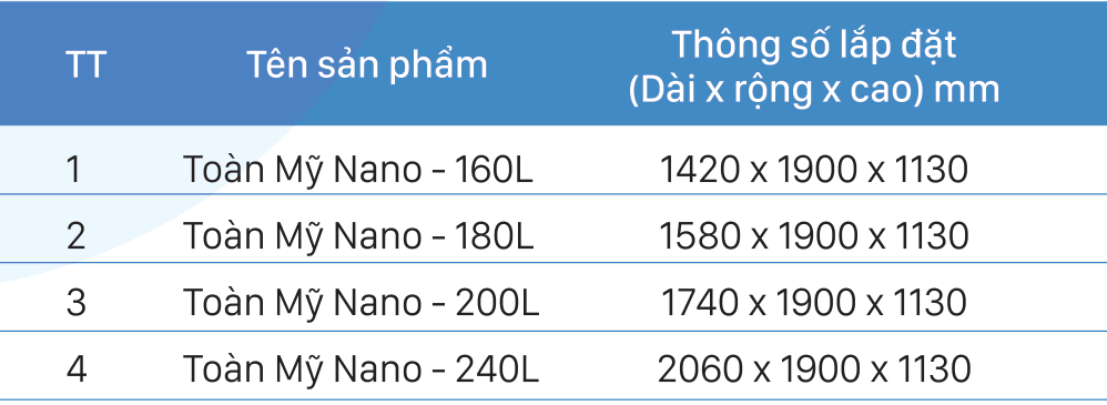 Máy nước nóng năng lượng mặt trời Toàn Mỹ Nano 180L Máy nước nóng năng lượng mặt trời Toàn Mỹ Nano 180L