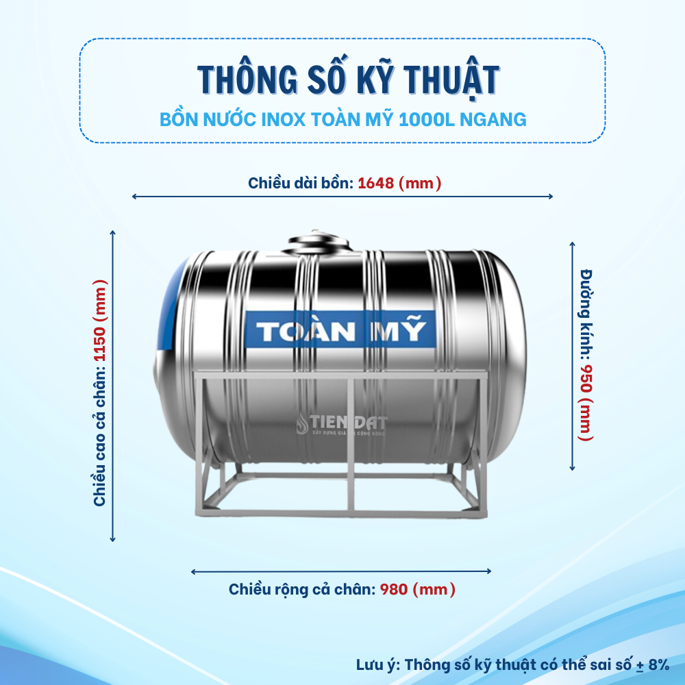 Video review bồn inox Toàn Mỹ 1000L Video review bồn inox Toàn Mỹ 1000L