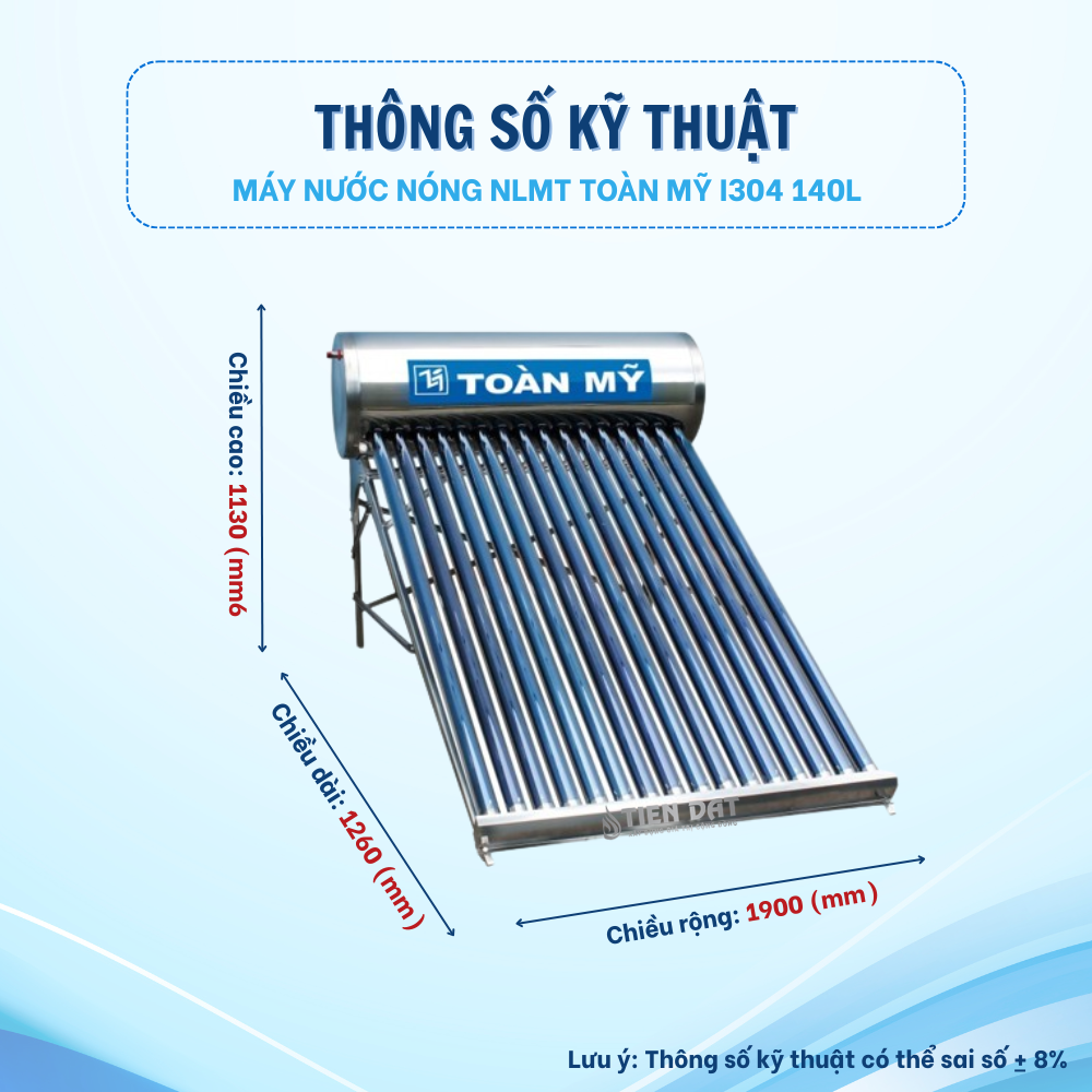 Video review máy nước nóng NLMT Toàn Mỹ 140L Video review máy nước nóng NLMT Toàn Mỹ 140L