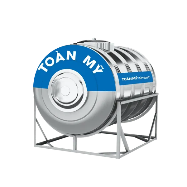  Bồn inox Toàn Mỹ Smart 2500L nằm - 1420mm