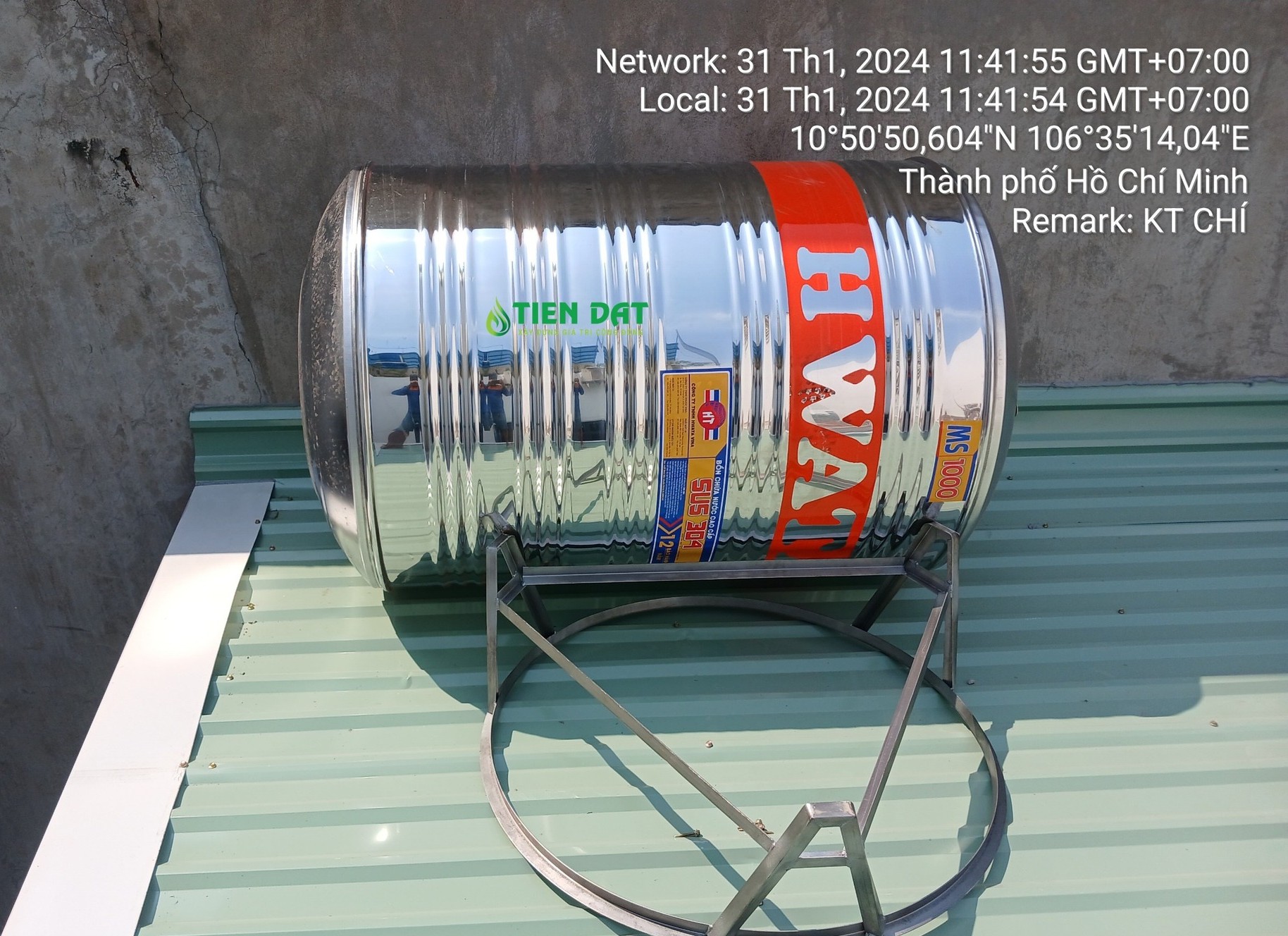 Lắp đặt bồn inox Hwata tại xã Tuyên Bình, Tây Ninh – Giải pháp trữ nước bền bỉ cho mọi nhà Lắp đặt bồn inox Hwata tại xã Tuyên Bình, Tây Ninh – Giải pháp trữ nước bền bỉ cho mọi nhà