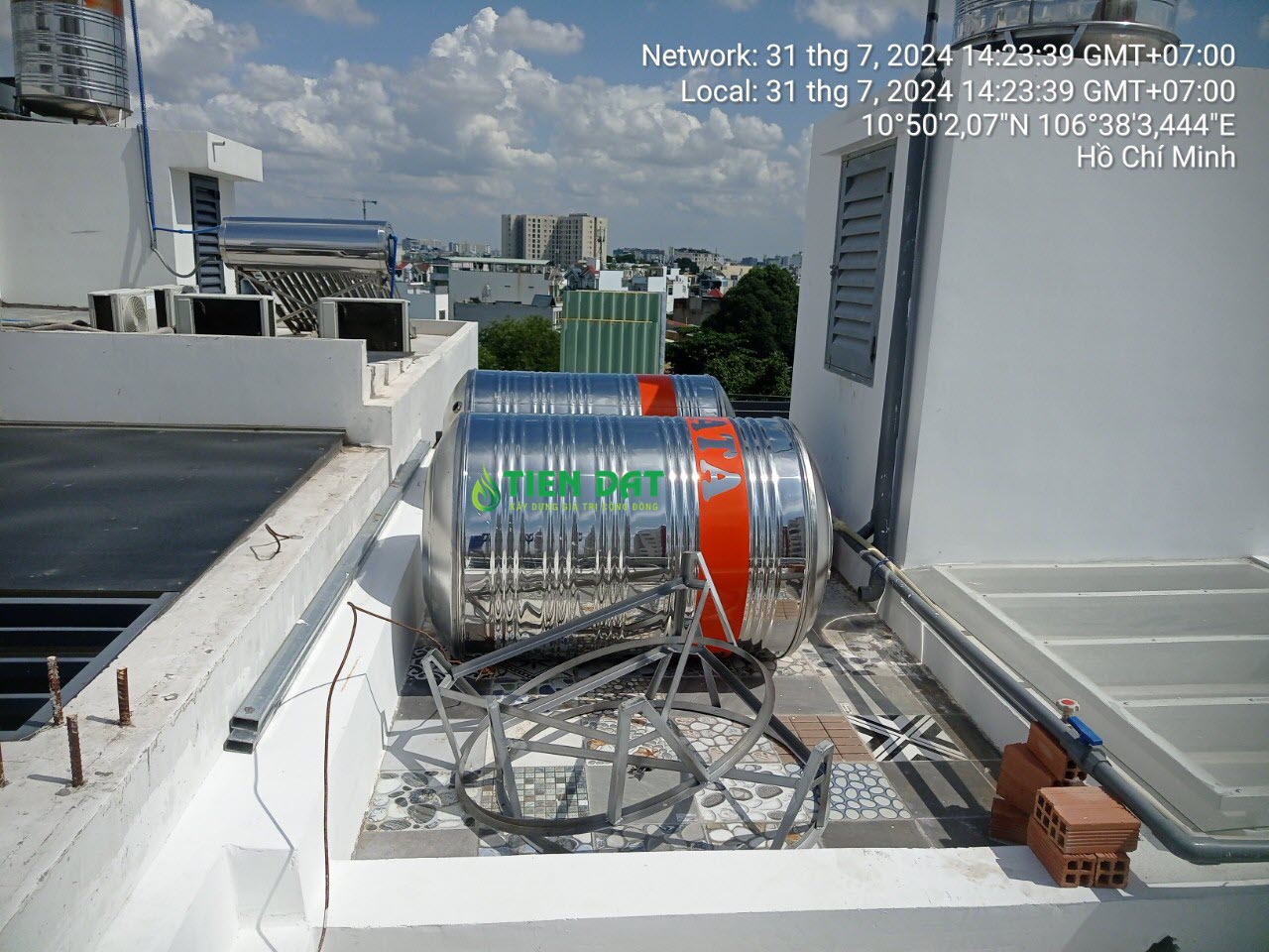 Đánh giá thực tế bồn nước Hwata 1500L tại xã Hậu Thạnh, Tây Ninh Đánh giá thực tế bồn nước Hwata 1500L tại xã Hậu Thạnh, Tây Ninh