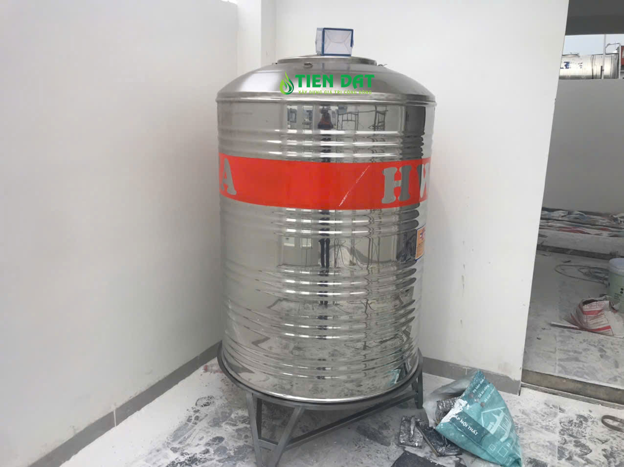 bồn nước inox hwata 1000l đứng bồn nước inox hwata 1000l đứng