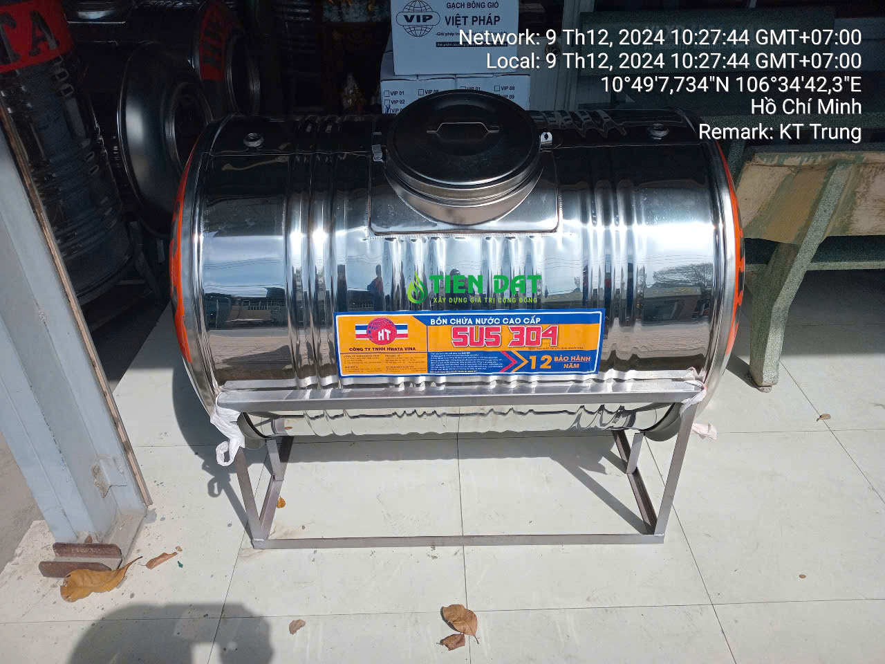 bồn nước inox hwata bồn nước inox hwata