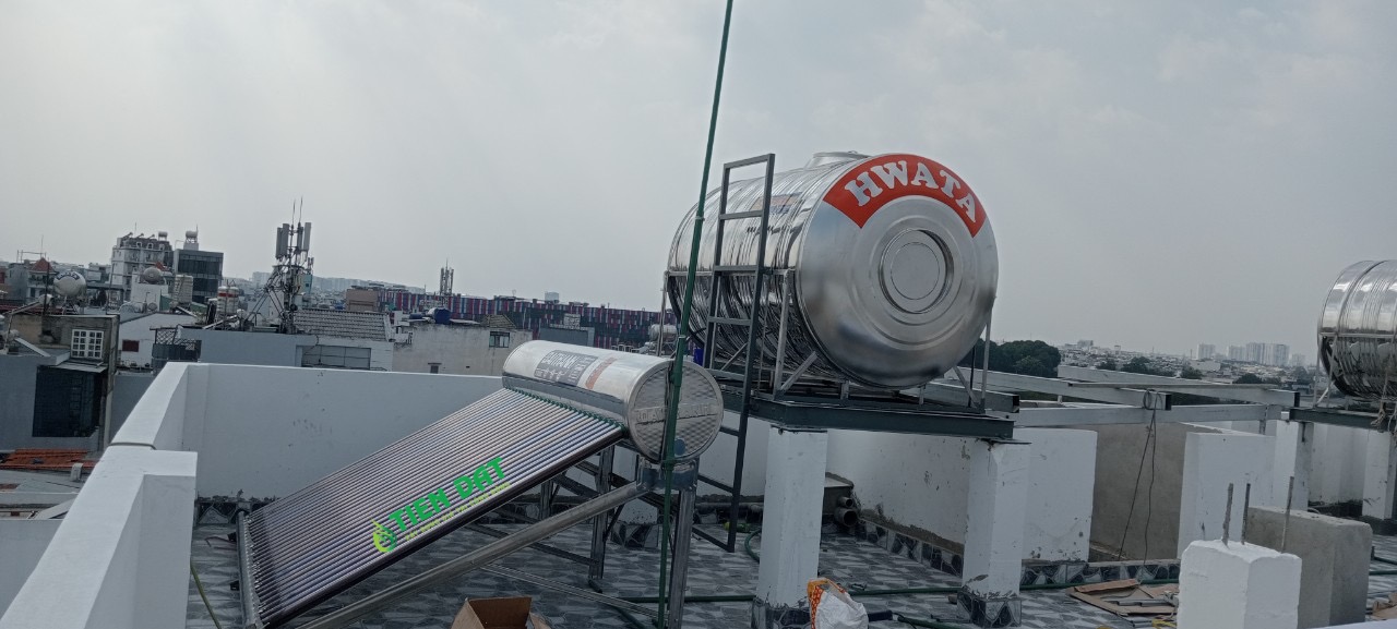 Bồn nước inox Hwata đứng 2000l Bồn nước inox Hwata đứng 2000l