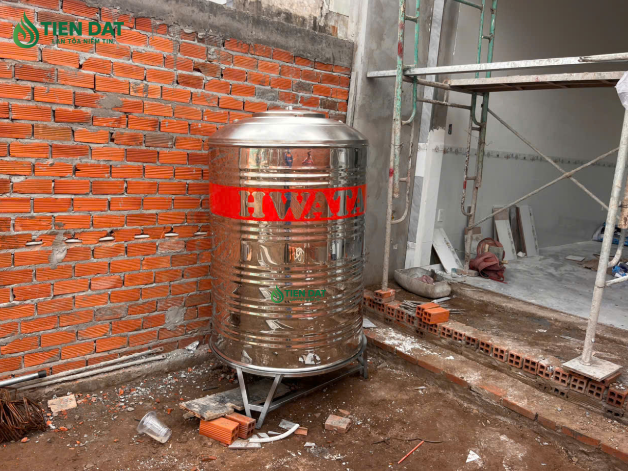 bồn nước inox hwata 1000l đứng bồn nước inox hwata 1000l đứng