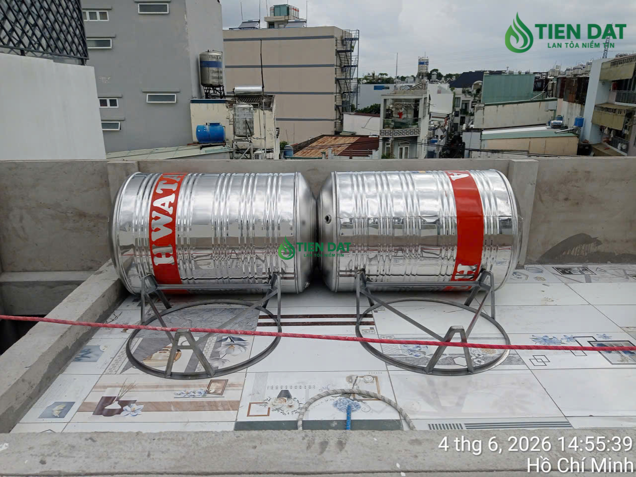 bồn nước inox hwata 1000l đứng bồn nước inox hwata 1000l đứng