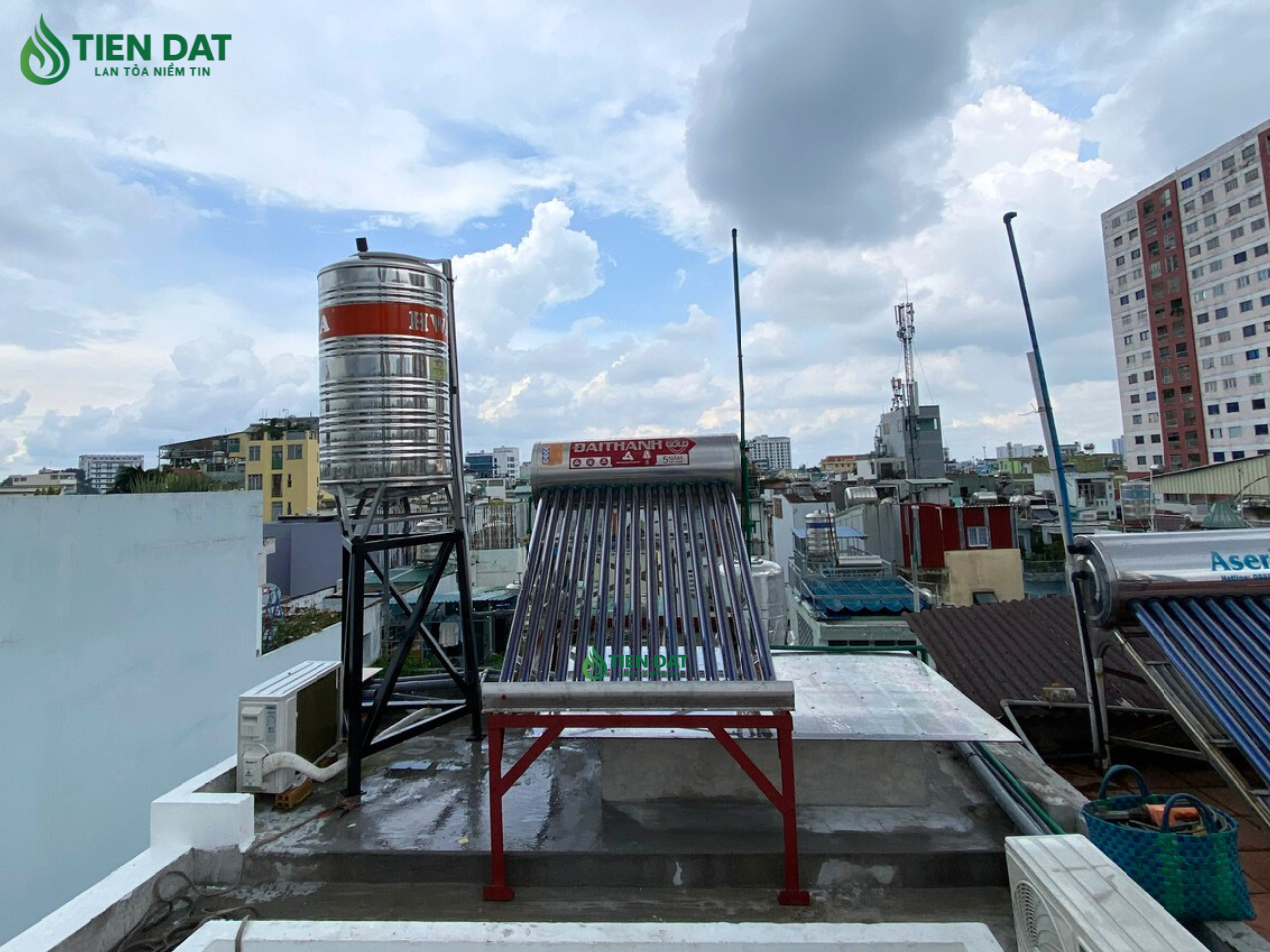 giao lắp đặt bồn inox hwata giao lắp đặt bồn inox hwata