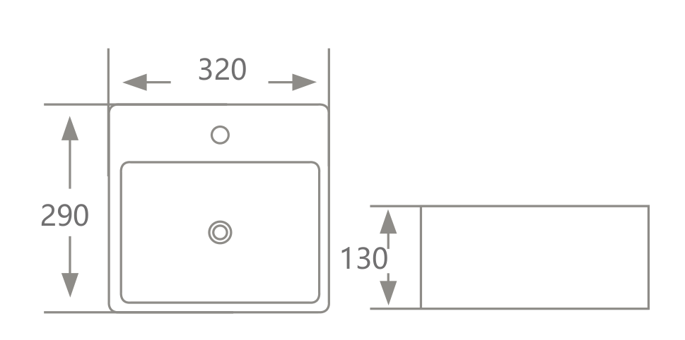 Lavabo Hwata HT-210 Lavabo Hwata HT-210