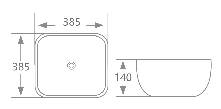 Lavabo Hwata HT-235 Lavabo Hwata HT-235