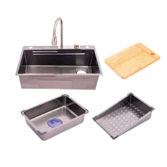 Combo chậu rửa một hộc Hwata AV3