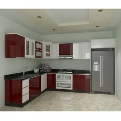 Tủ bếp inox 304 cửa Acrylic HWARC 04