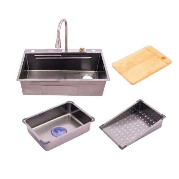 Combo chậu rửa một hộc Hwata AV3