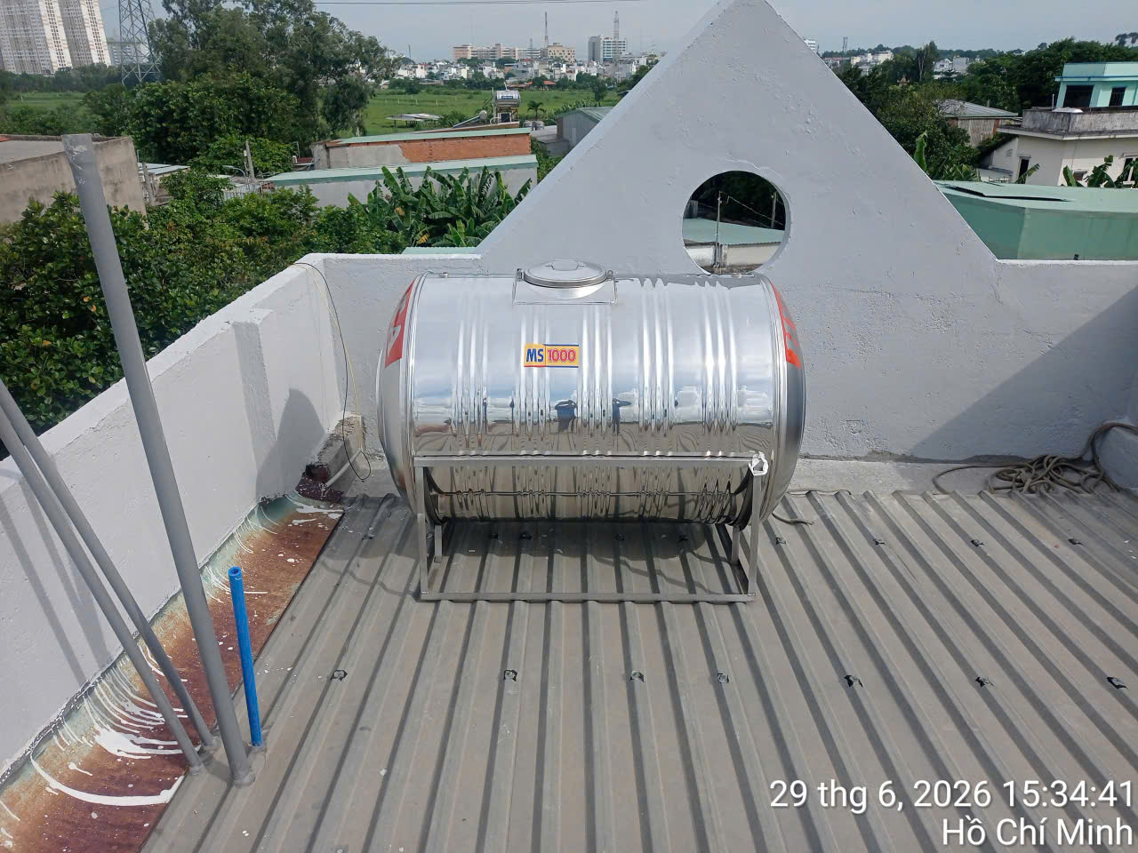 vị trí đặt bồn nước vị trí đặt bồn nước