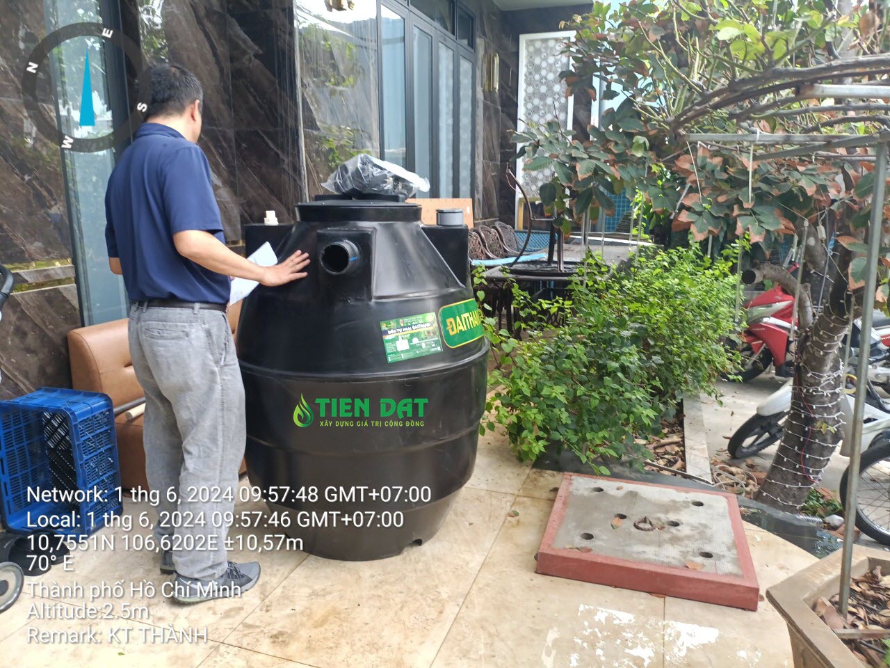 Bồn tự hoại Đại Thành giảm chi phí xử lý, tăng hiệu quả cho nhà dân tại Bảy Hiền Bồn tự hoại Đại Thành giảm chi phí xử lý, tăng hiệu quả cho nhà dân tại Bảy Hiền