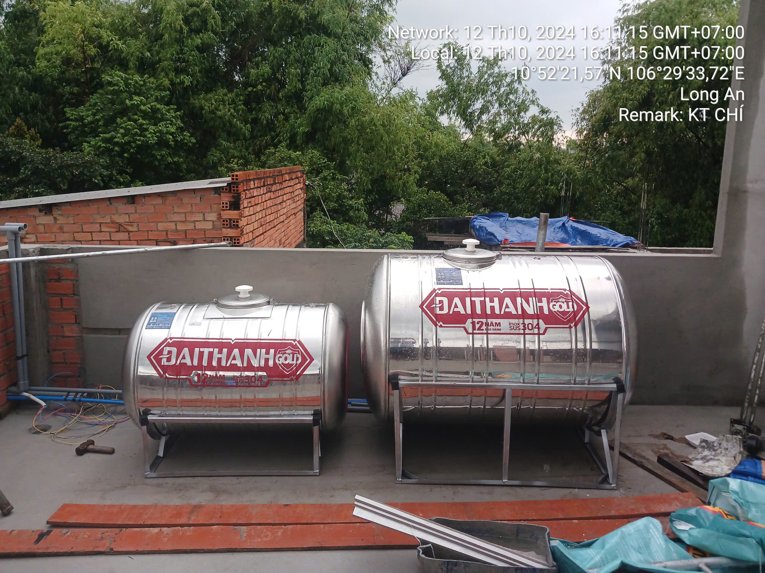 Giá bồn nước Đại Thành Giá bồn nước Đại Thành