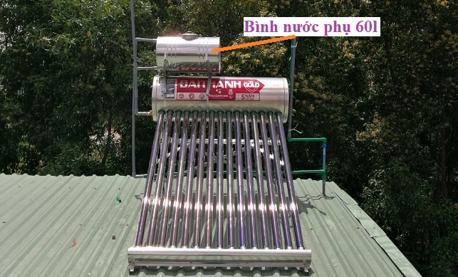 Bồn nước phụ cho máy nước nóng năng lượng mặt trời Bồn nước phụ cho máy nước nóng năng lượng mặt trời