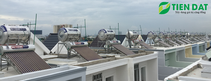 Dự án máy nước nóng mặt trời Đại Thành tại Quận 8 thành phố Hồ Chí Minh