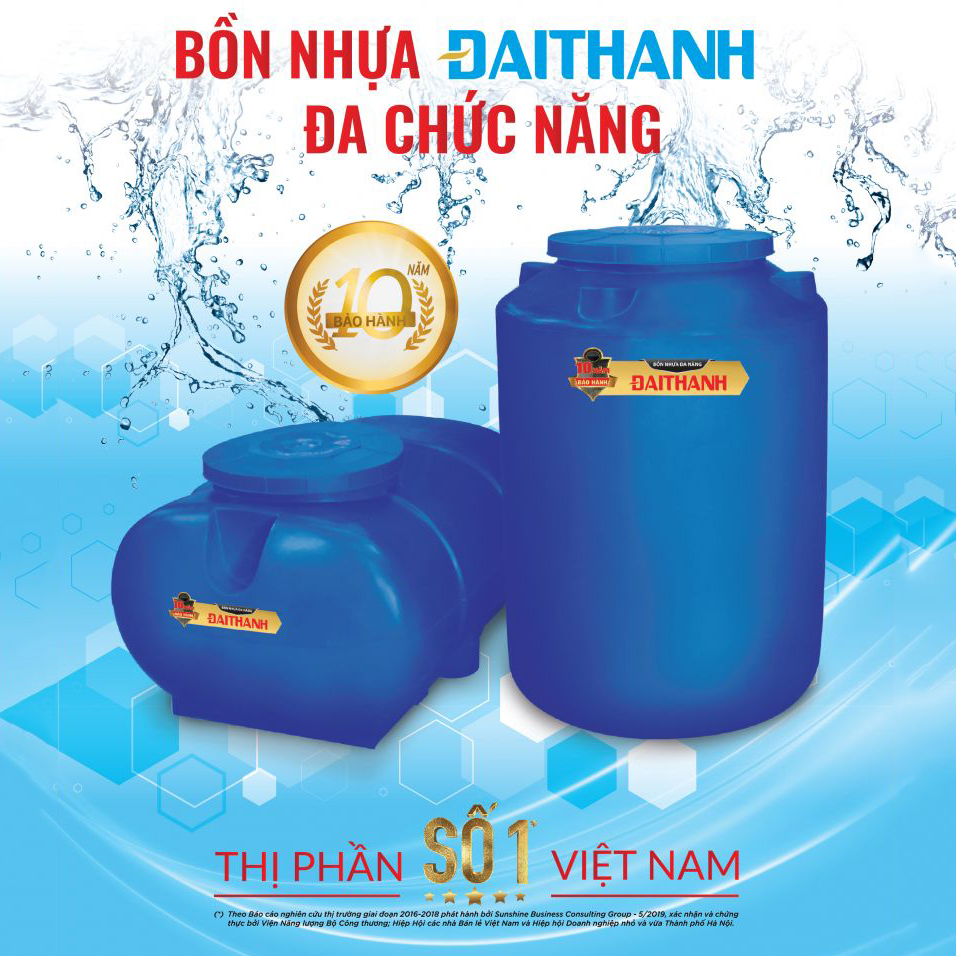 bồn nhựa Tân Á Đại Thành 500L bồn nhựa Tân Á Đại Thành 500L