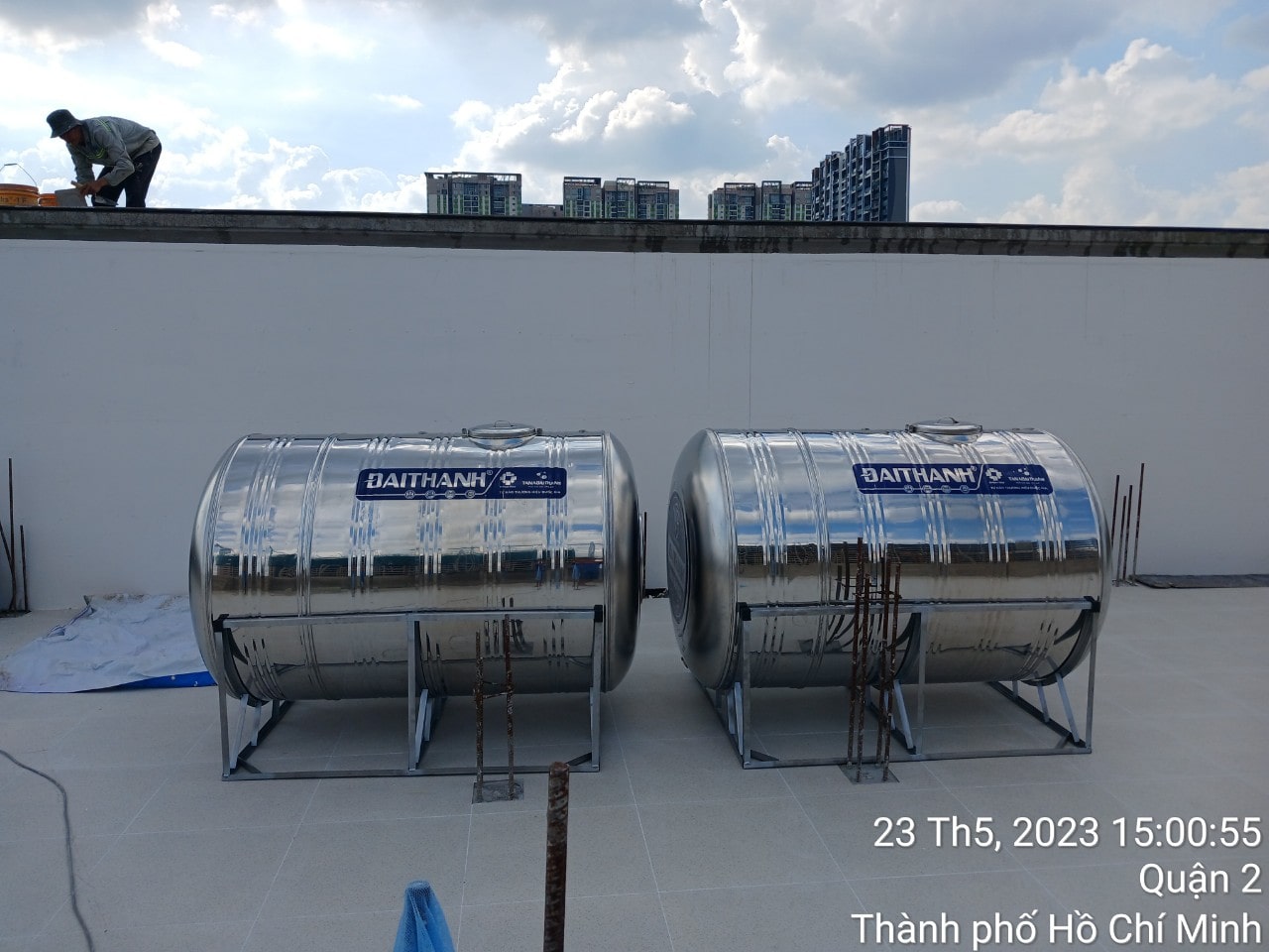 bồn nước inox 1000l ngang bồn nước inox 1000l ngang